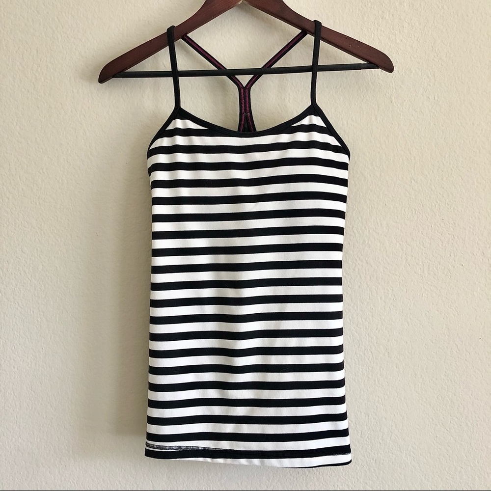 VEUC Lululemon Power Y Tank *Luon sz 6 🤍🖤